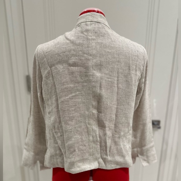 Max & Co Beige Linen Blazer - Picture 2 of 3
